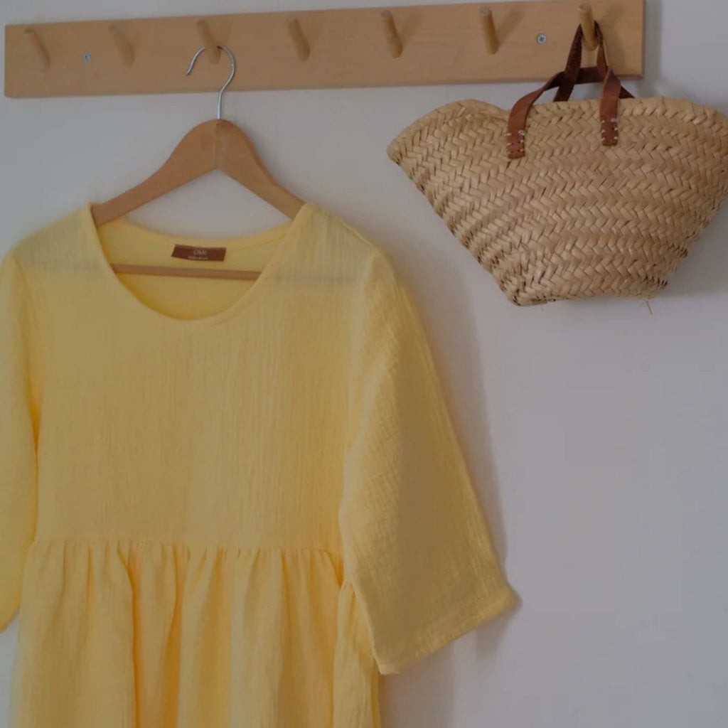 Abito BLUBLU in mussola (+ colori)