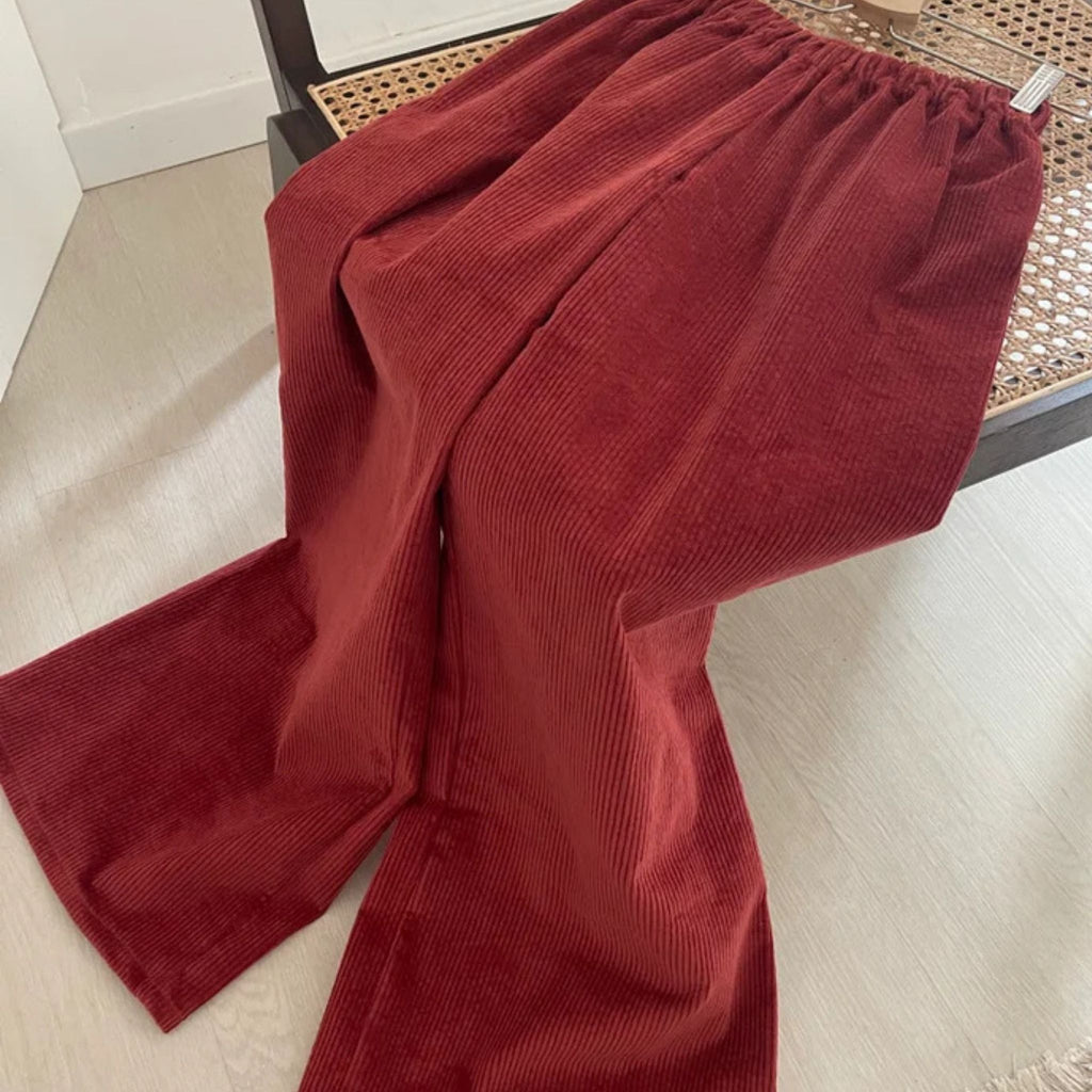 Pantaloni Ampi in velluto (+ colori)