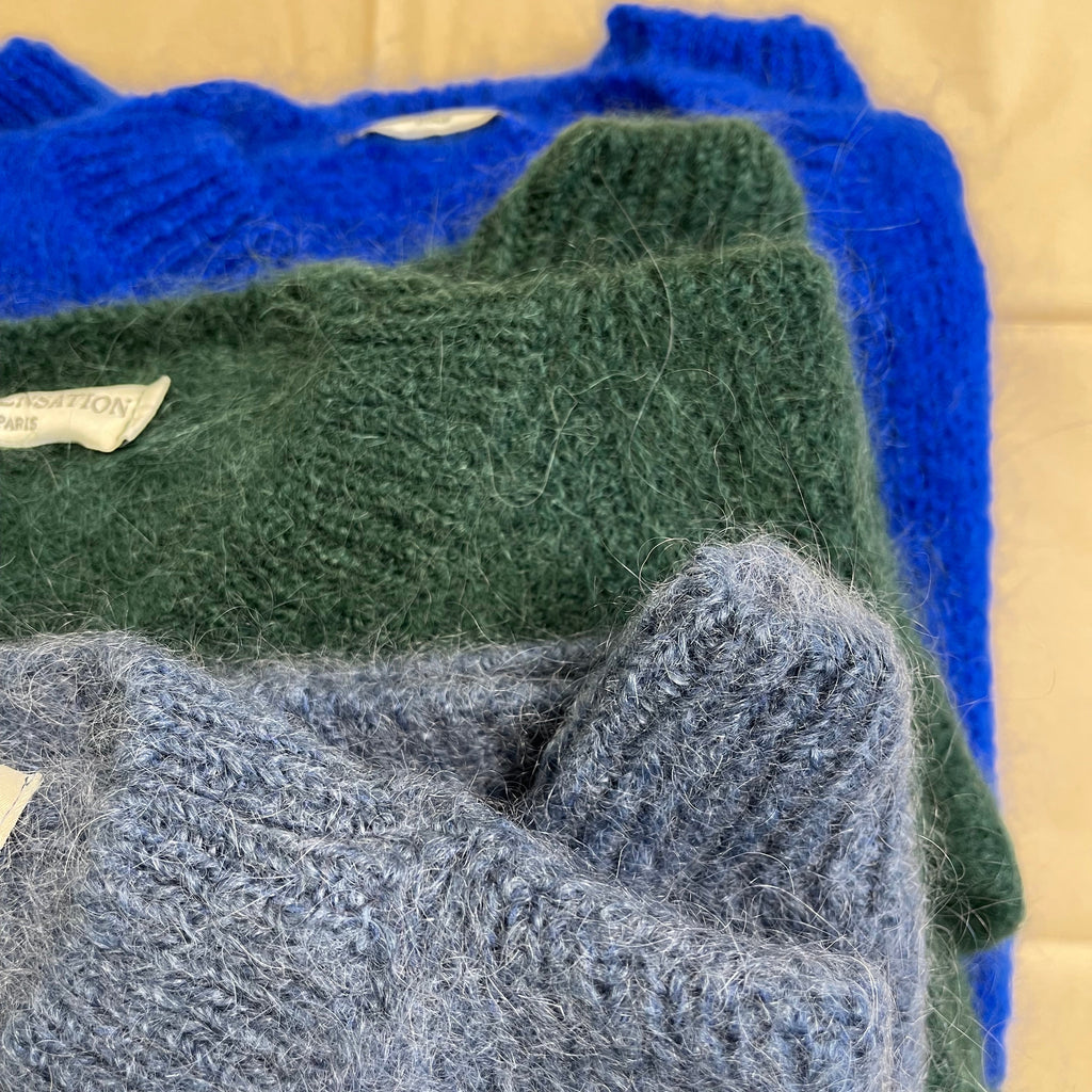 Pullover misto Mohair