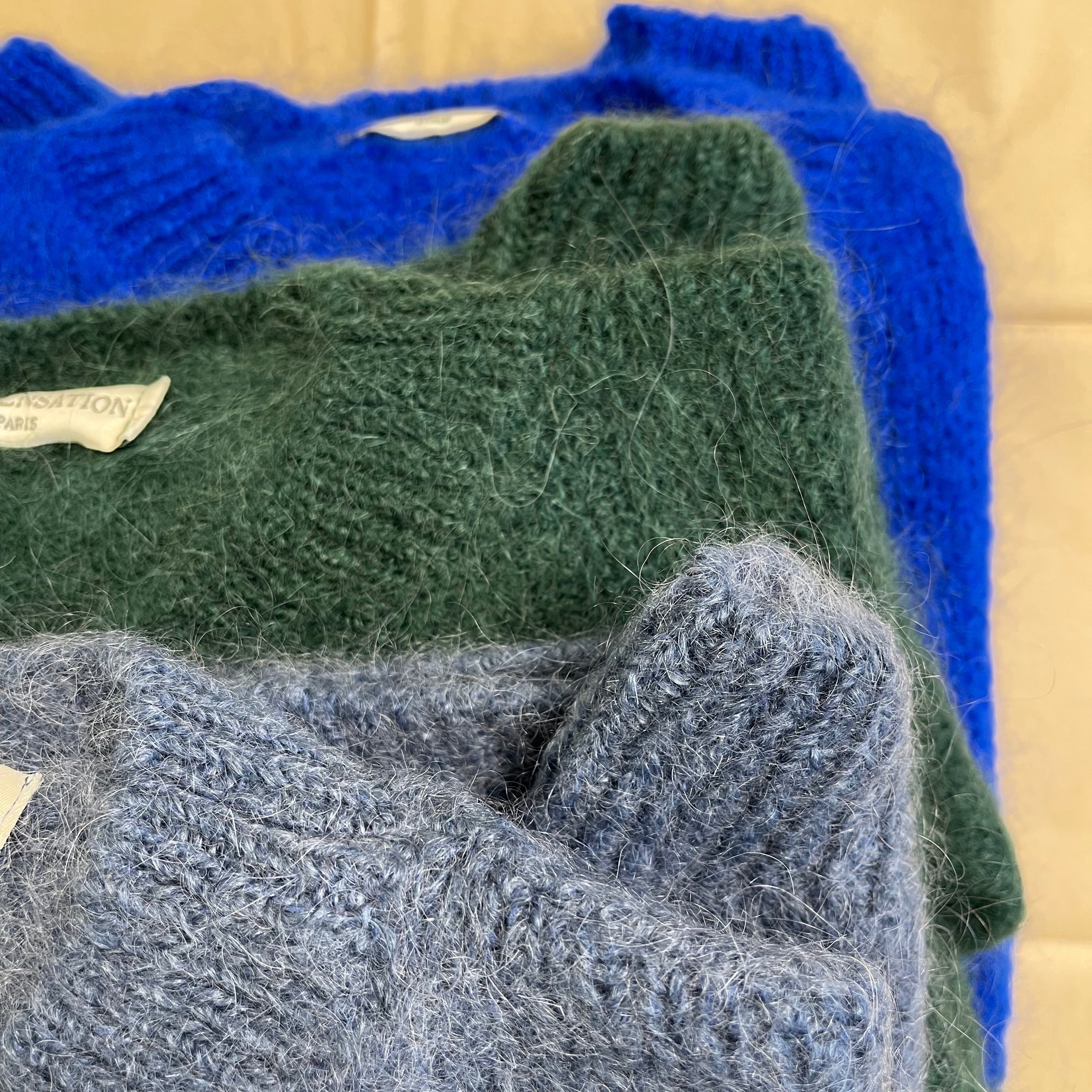 Pullover misto Mohair