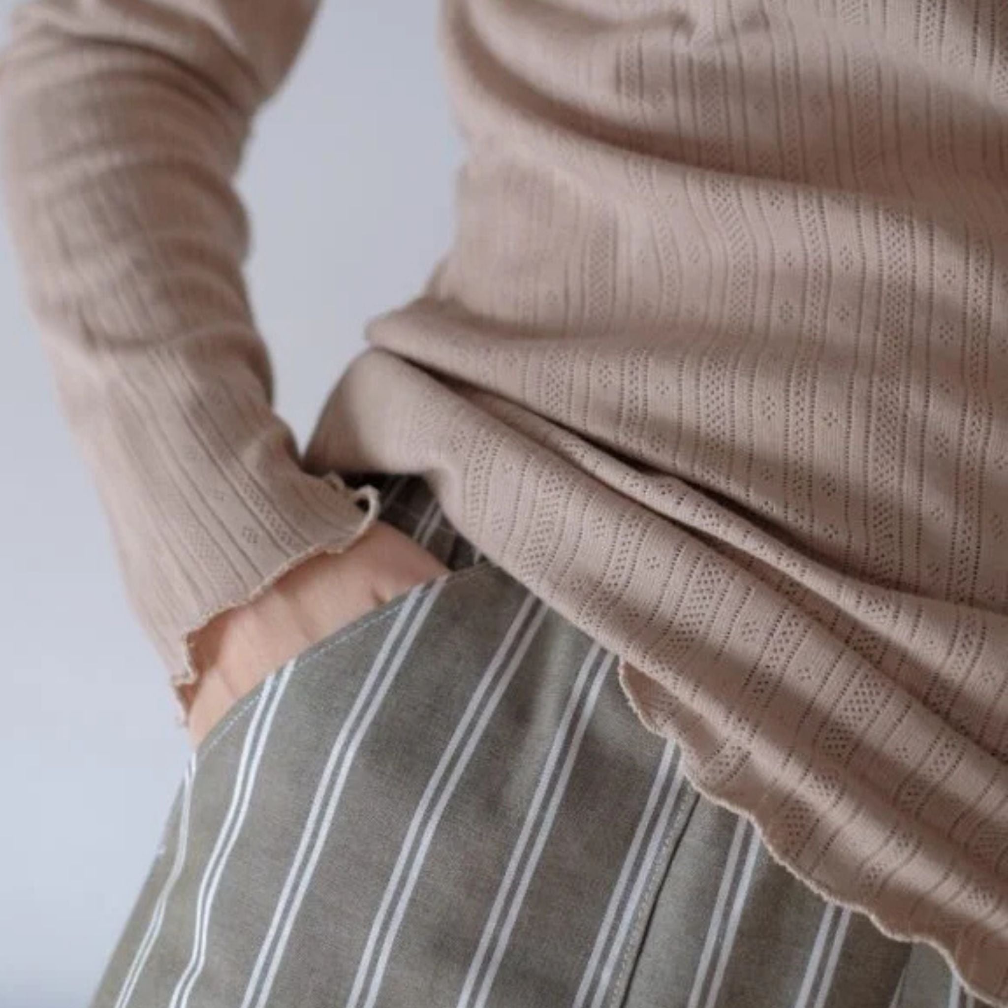 Maglia minimal Pointelle (+colori)