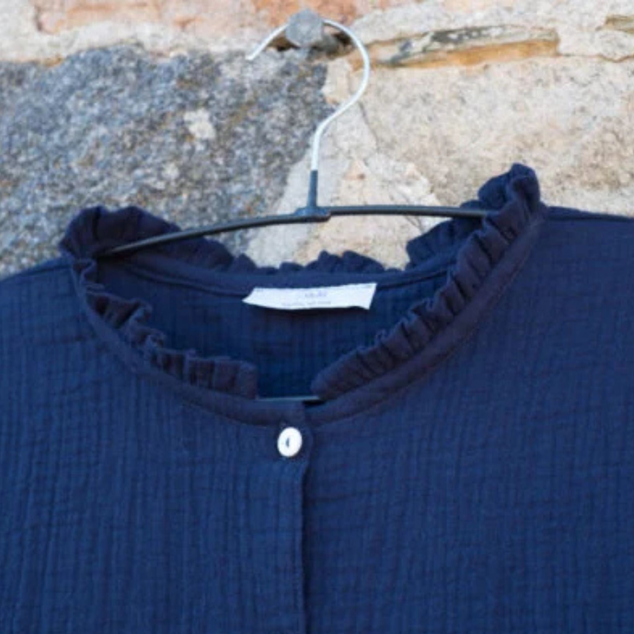 Camicia colletto FrouFrou garza (+colori)