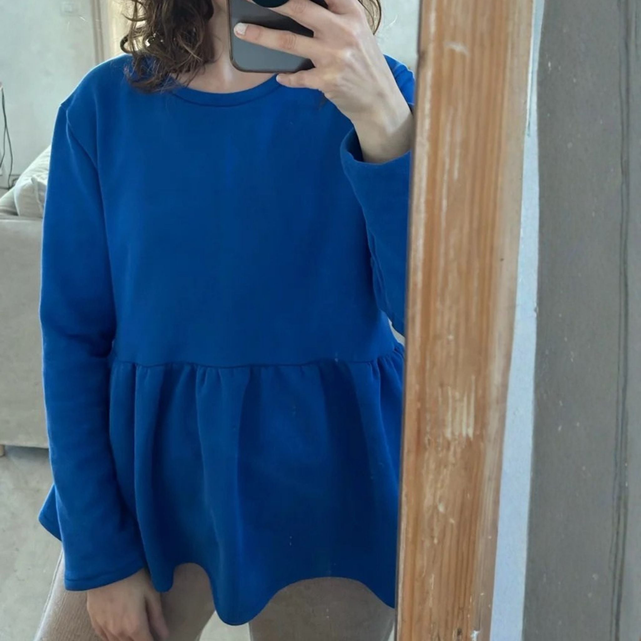 Felpa con balza (+ colori)