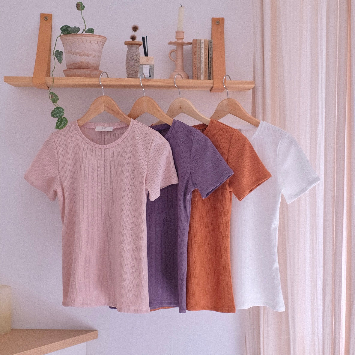 T-Shirt Pointelle (+colori)