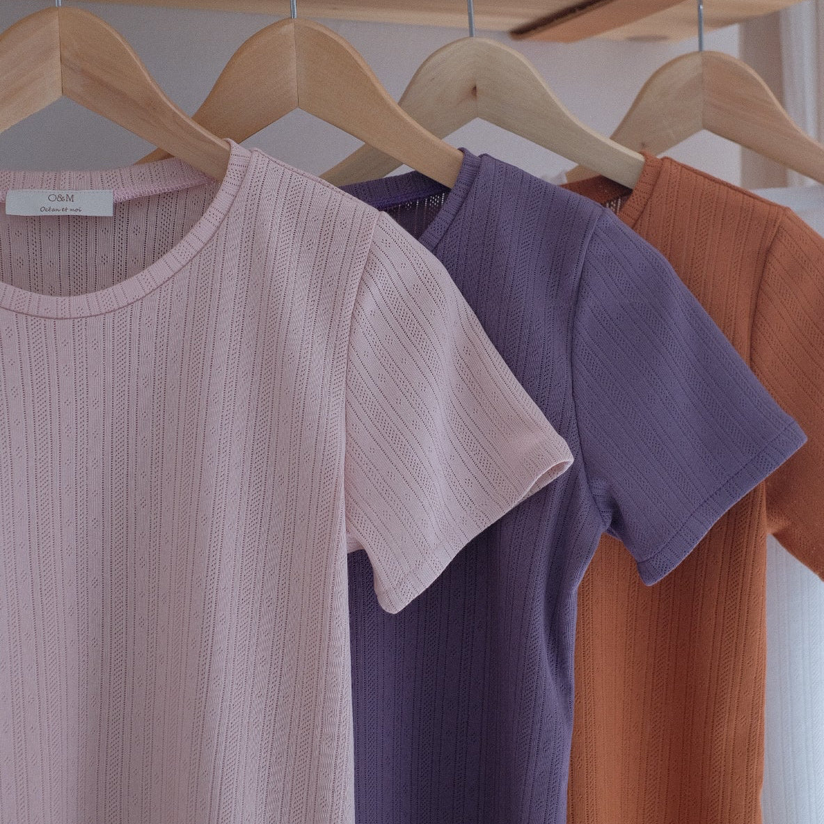 T-Shirt Pointelle (+colori)