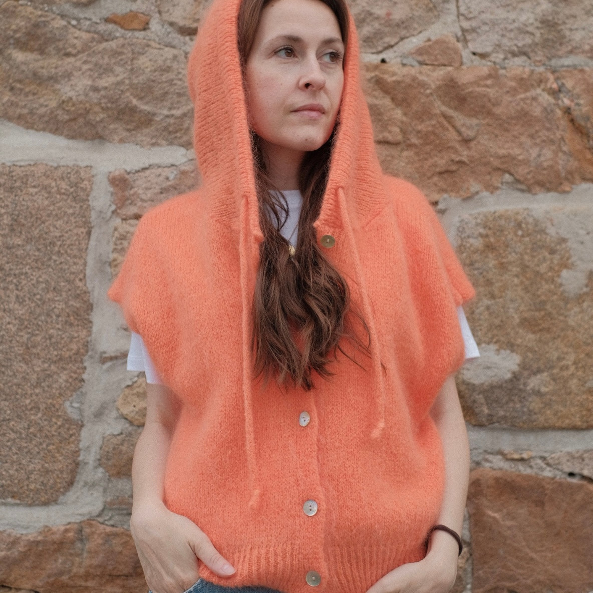 Gilet misto Mohair PREORDINE