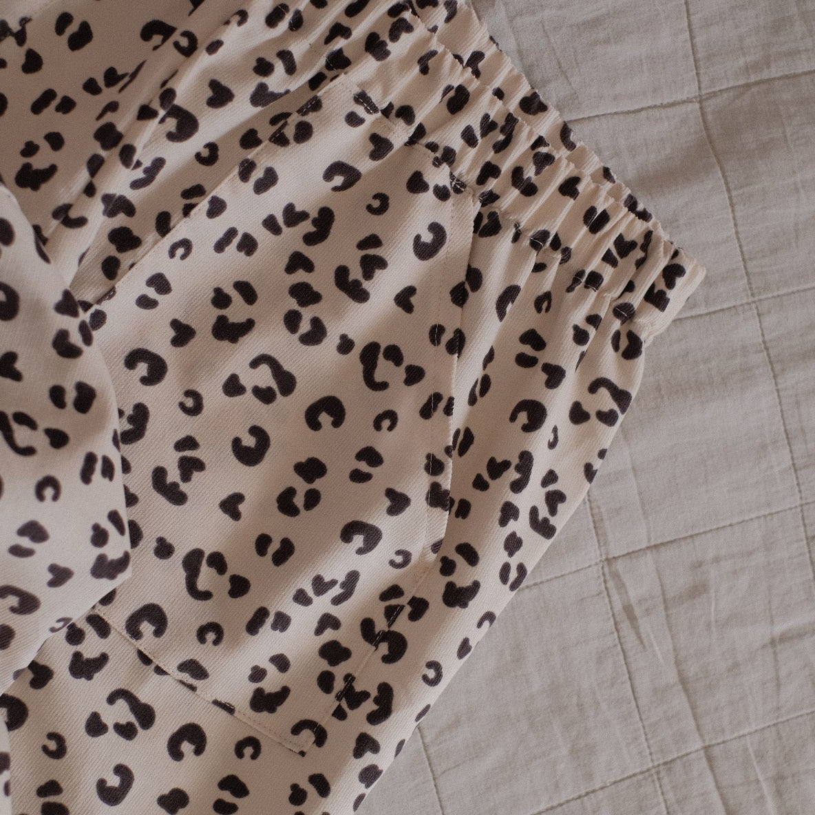 Pantaloni Batz velluto maculato