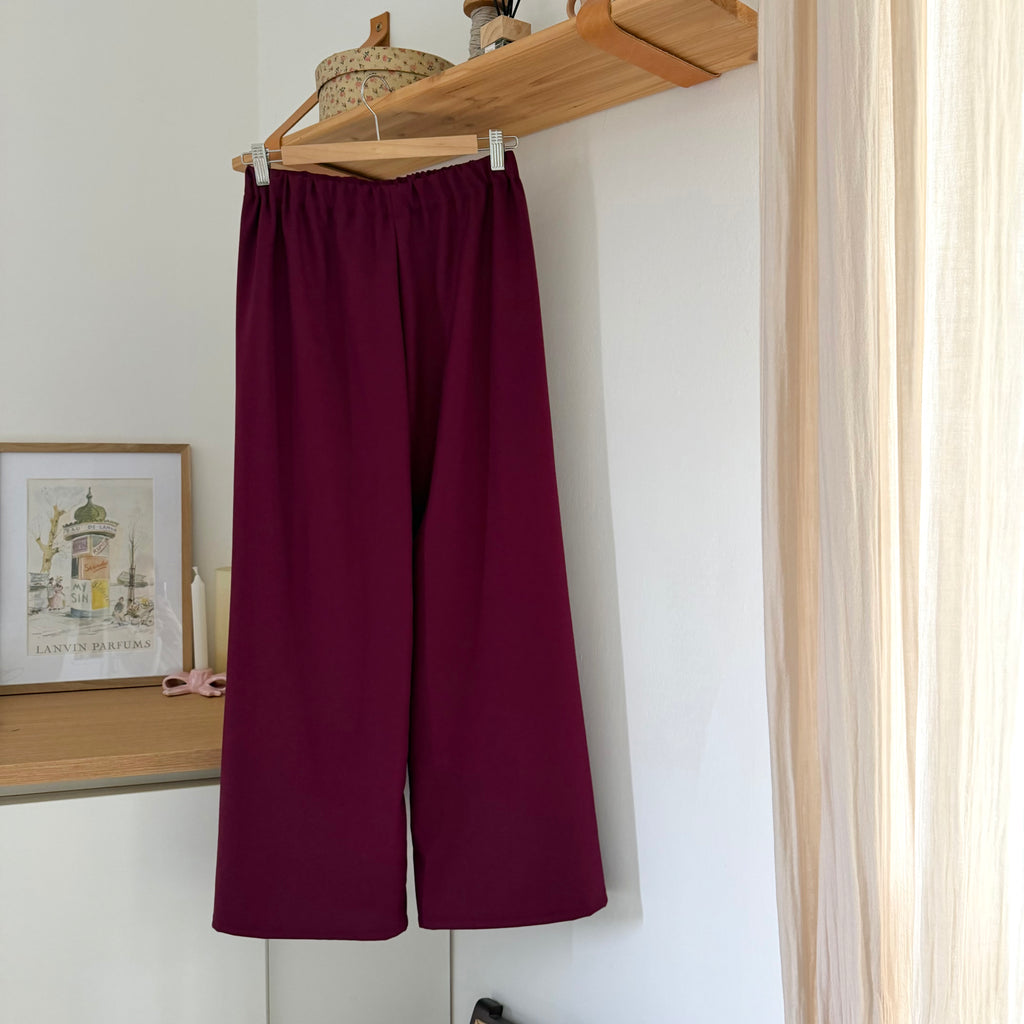 Pantaloni ampi in Gabardine (+ colori)