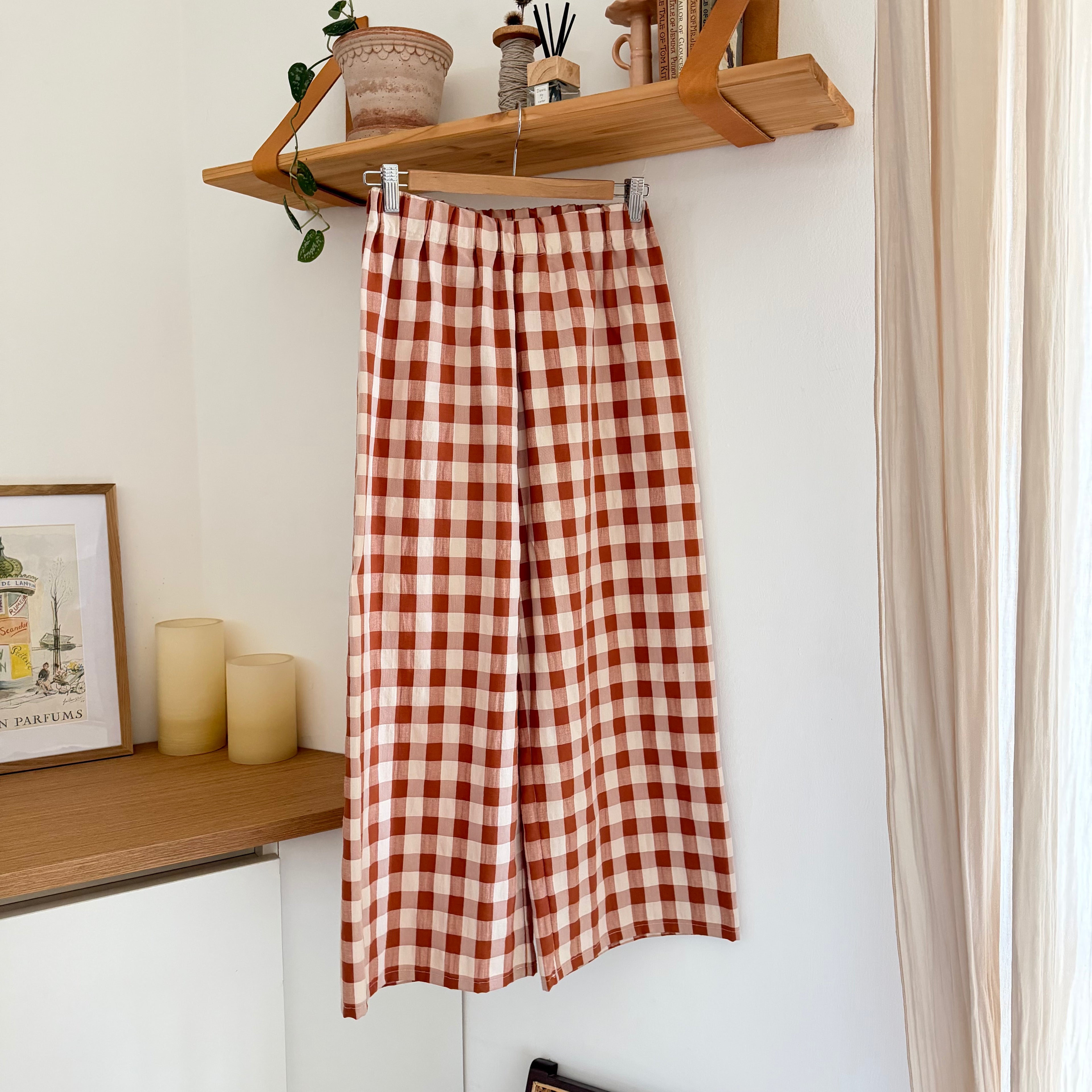 NOVITÀ Pantaloni ampi Vichy (tanti colori)