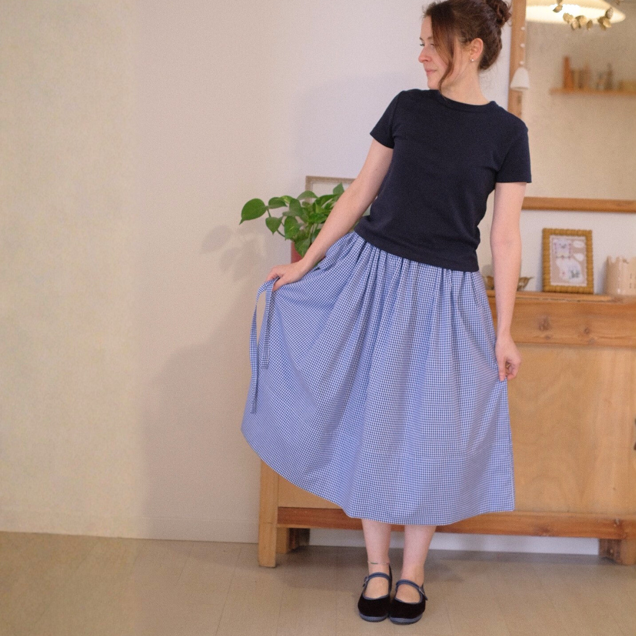 Maxi gonna Vichy (+ colori)