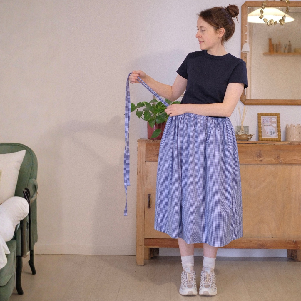 Maxi gonna Vichy (+ colori)