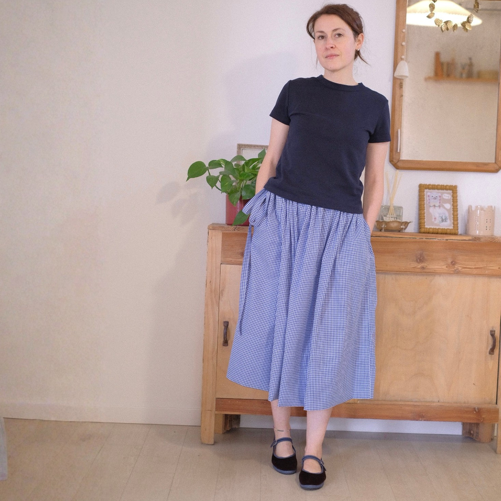 Maxi gonna Vichy (+ colori)