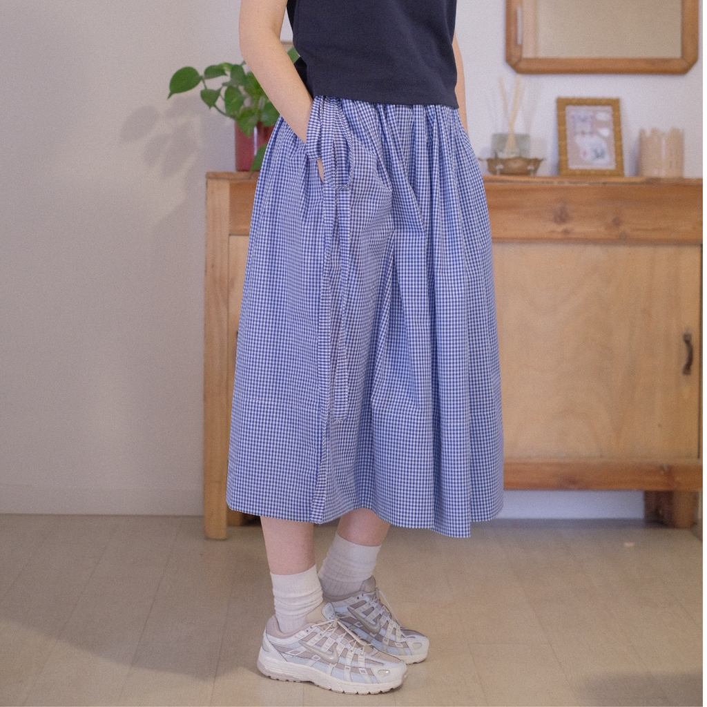 Maxi gonna Vichy (+ colori)