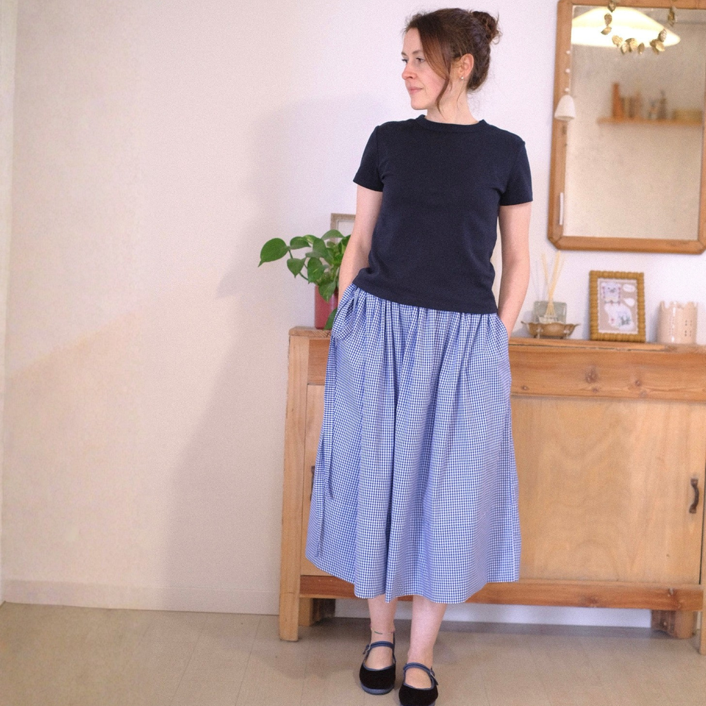 Maxi gonna Vichy (+ colori)