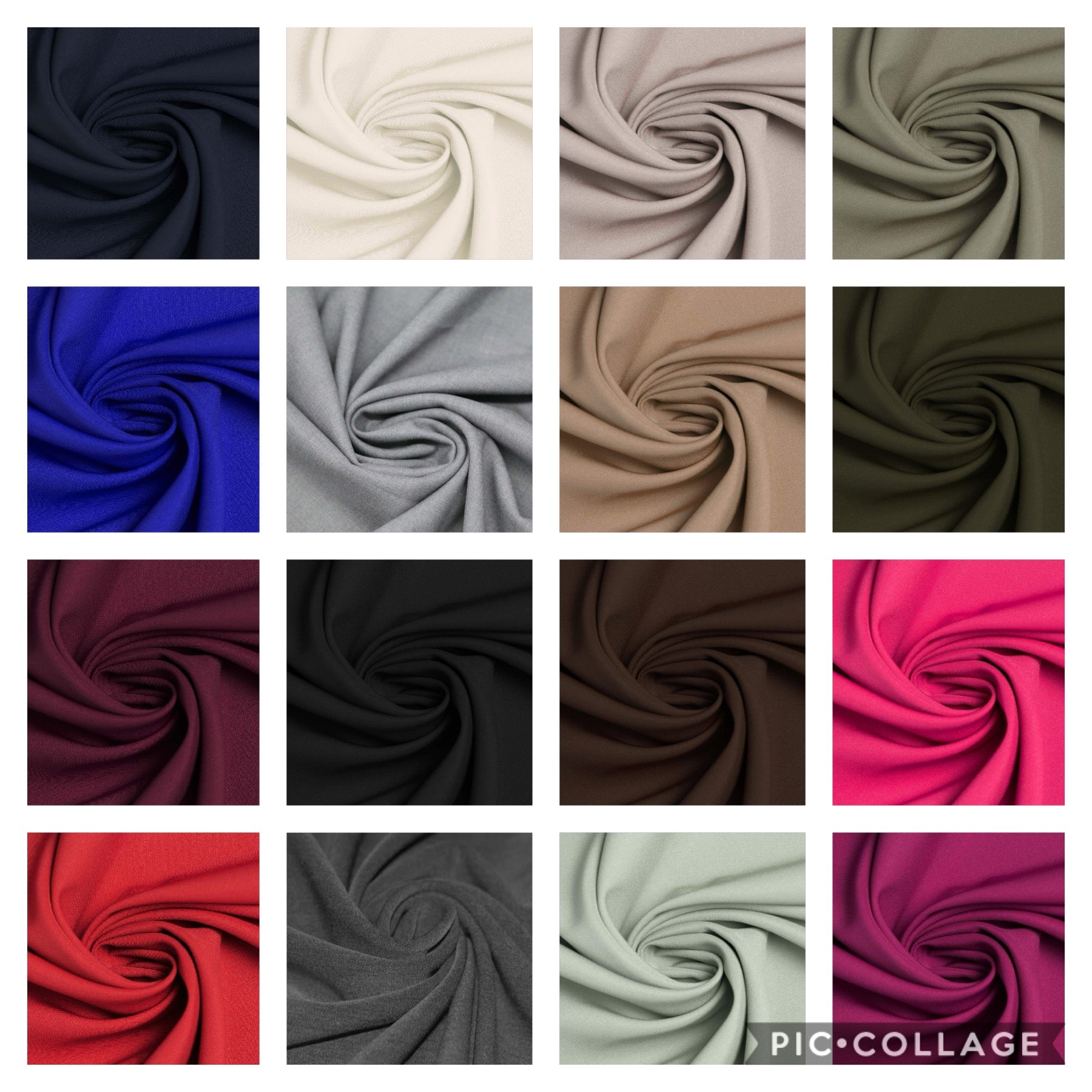 Abito trapezio in gabardine (+ colori)
