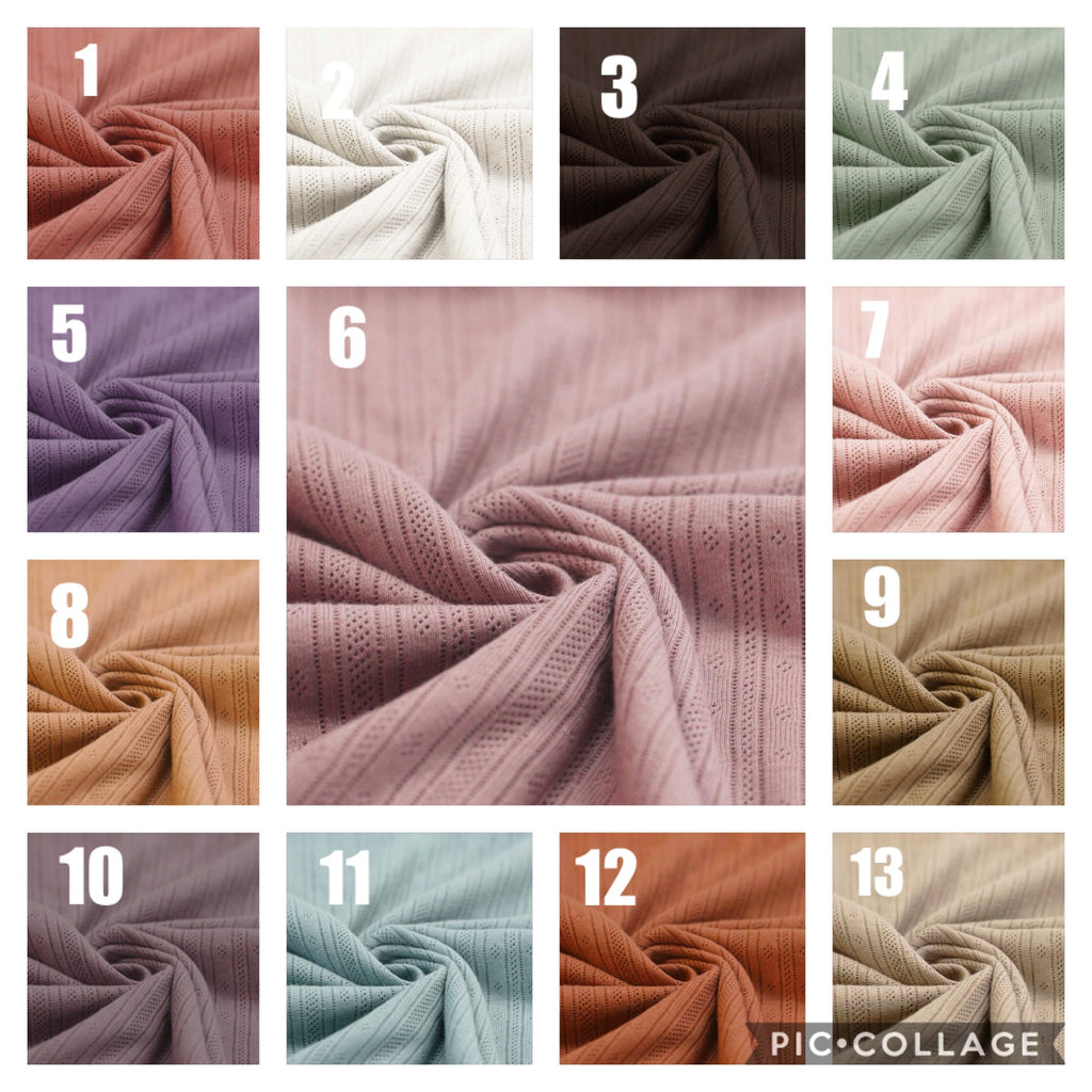 T-Shirt Pointelle (+colori)