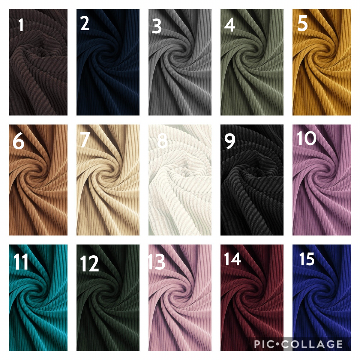 Pantaloni Ampi in velluto (+ colori)