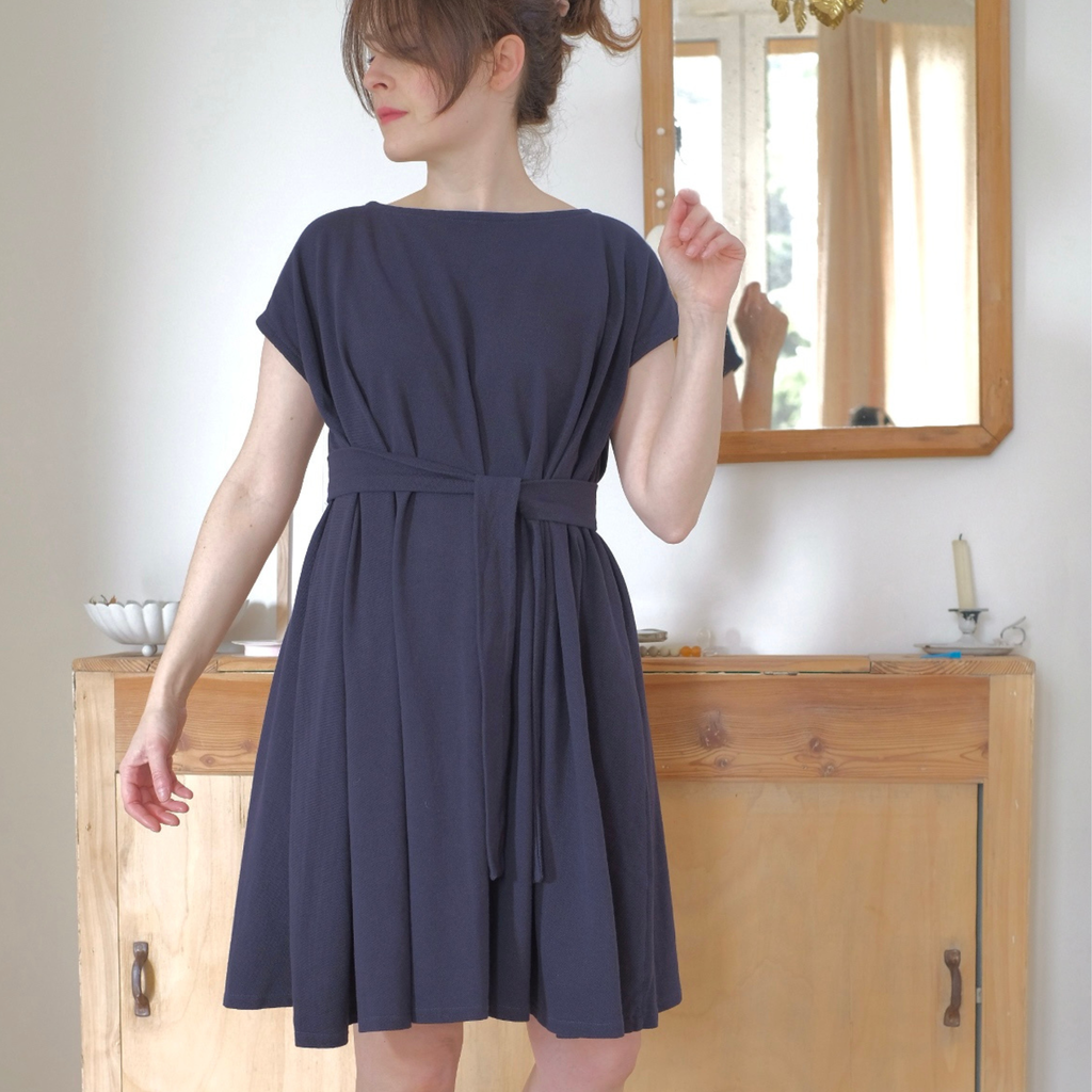 Abito ampio in Piquet