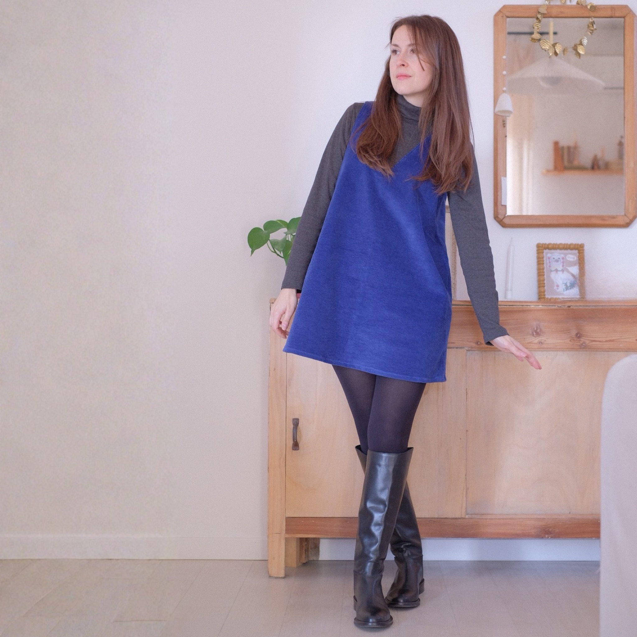 Abito Modestino in velluto a costine (+ colori)