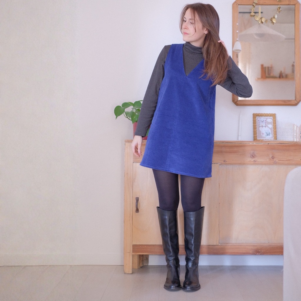 Abito Modestino in velluto a costine (+ colori)