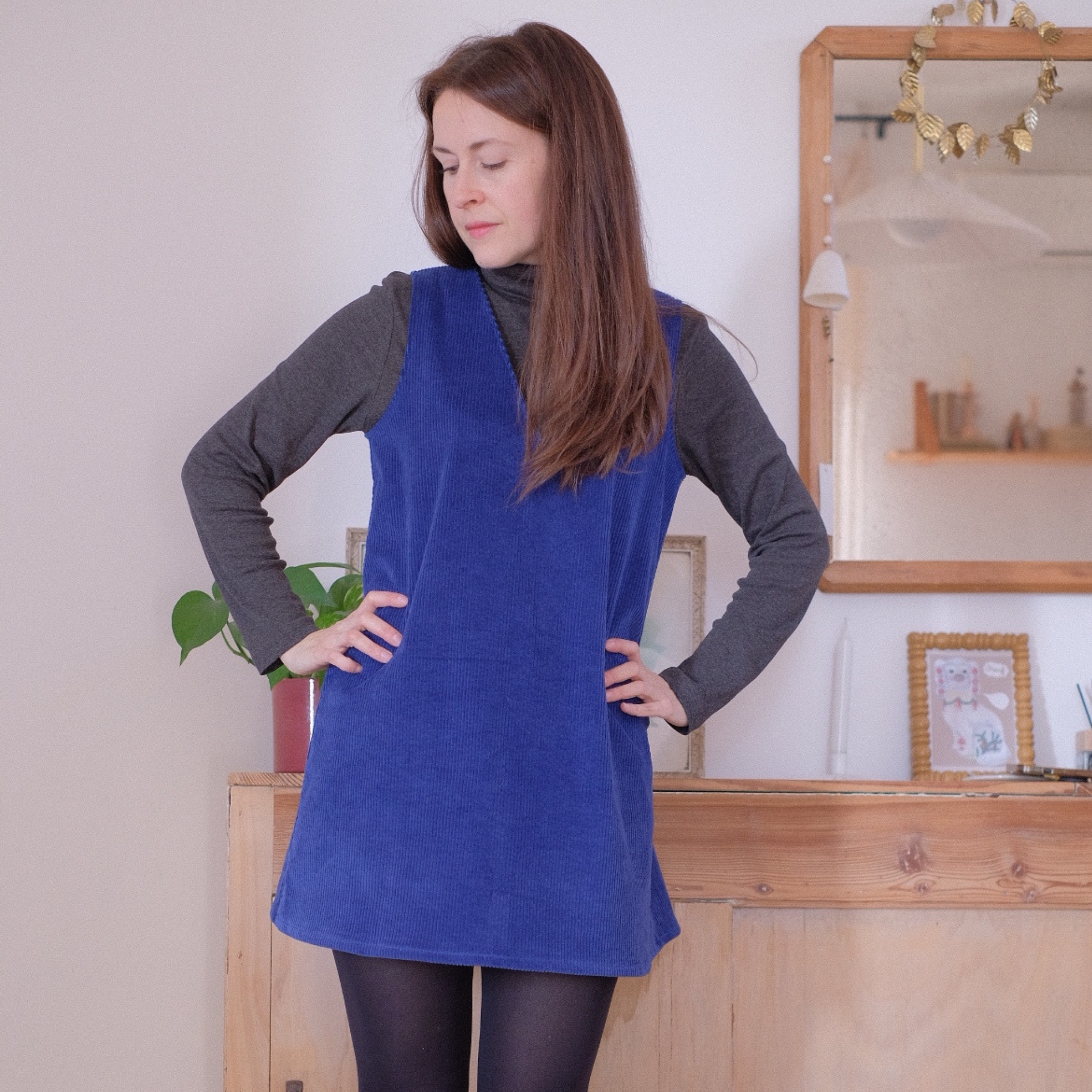 Abito Modestino in velluto a costine (+ colori)