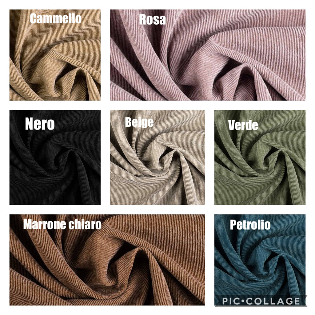 Abito Modestino in velluto a costine (+ colori)