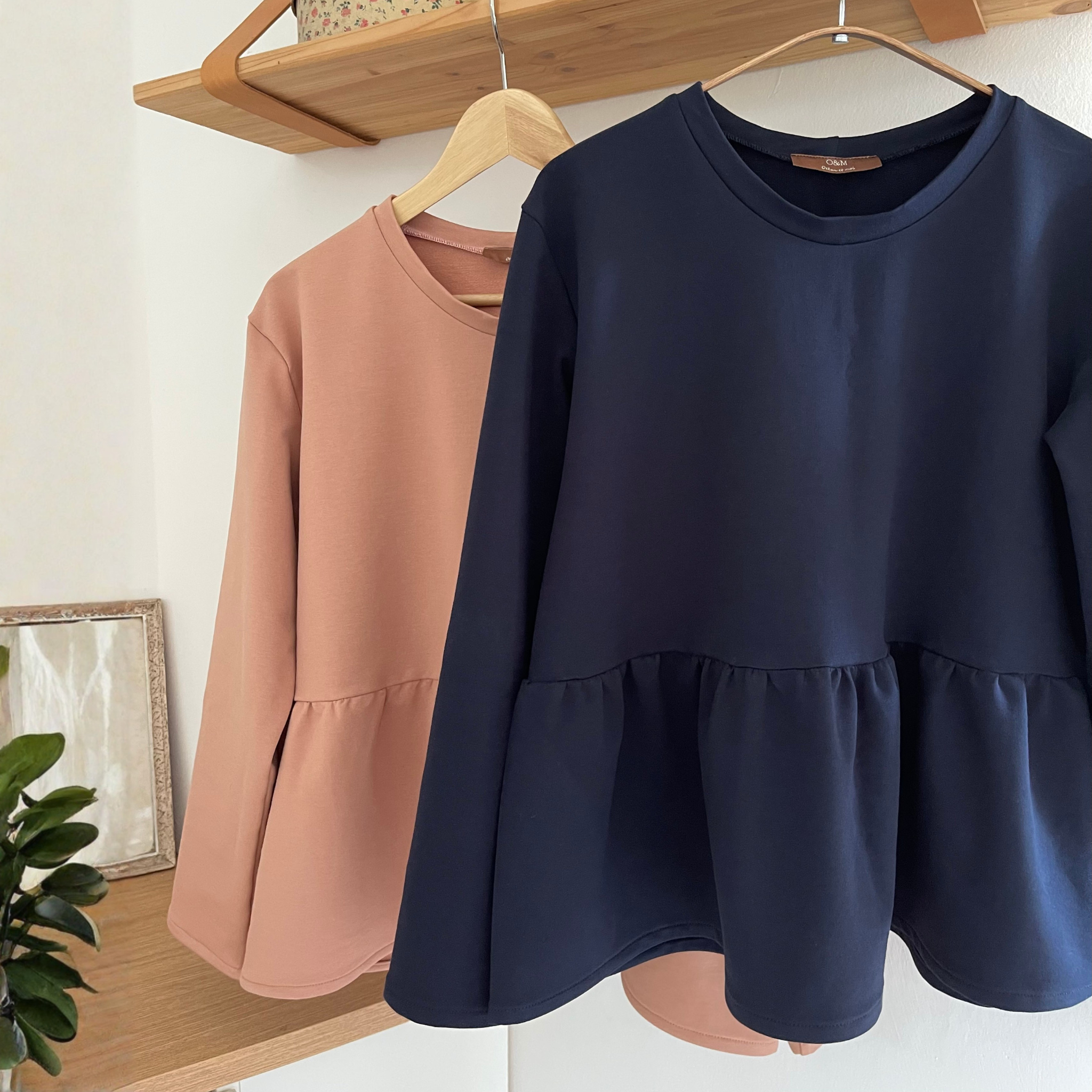 Felpa con balza (+ colori)