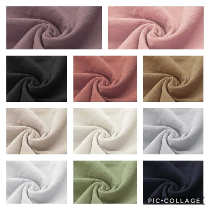 Abito BLUBLU in cotone lavato (+ colori)