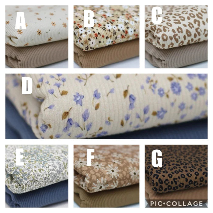 Maglia minimal a costine (+ fantasie)