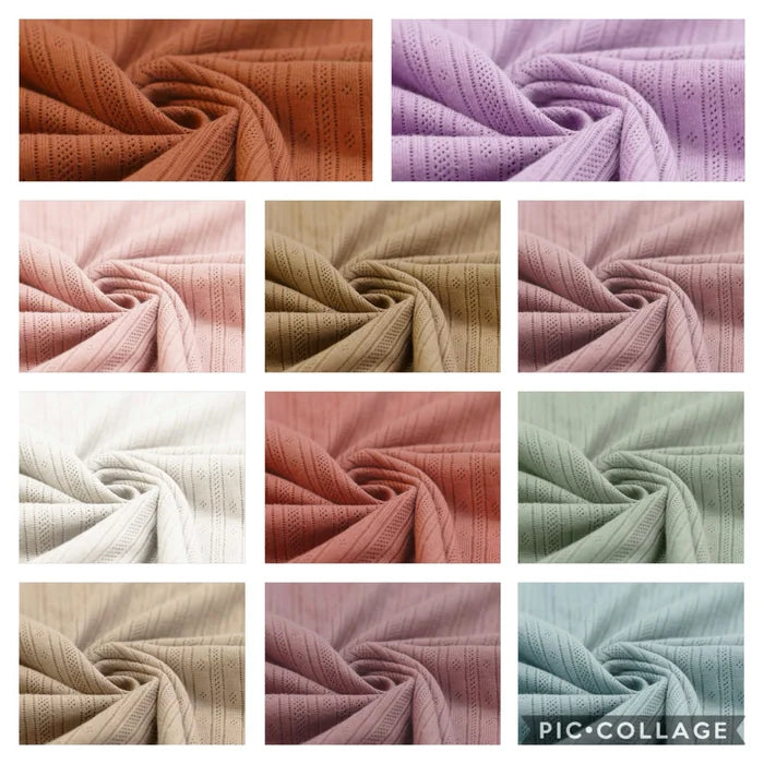 Maglia minimal Pointelle (+colori)