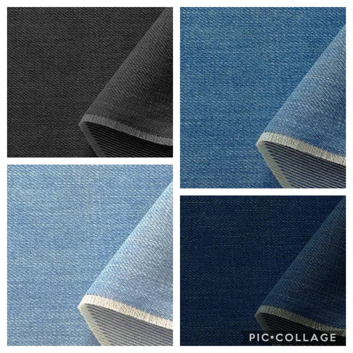 Pantaloni Ampi in Denim (+ colori)