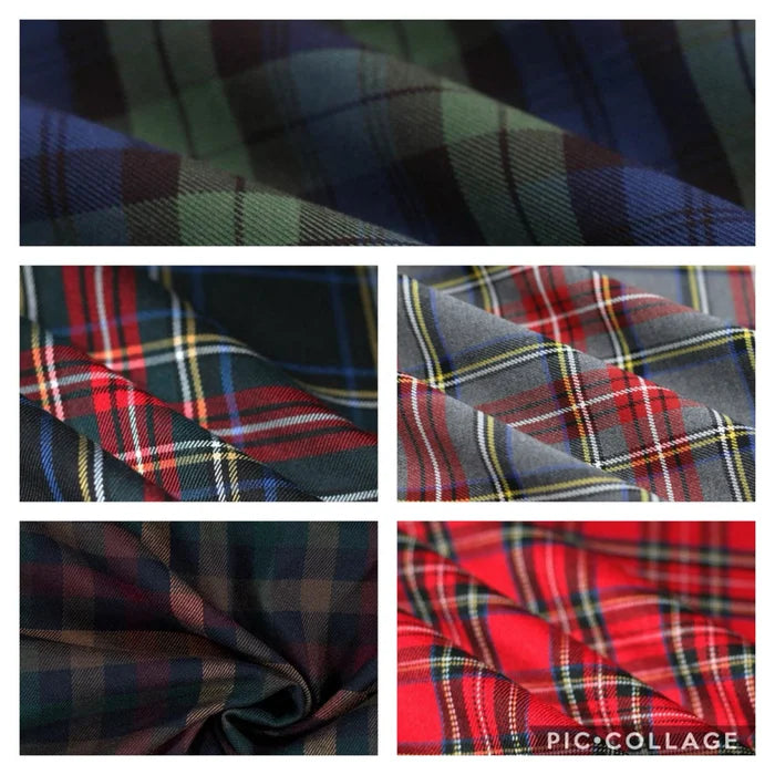 Abito BLUBLU tartan (+ colori)
